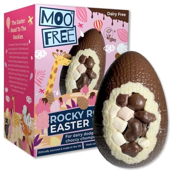 Moo Free Rocky Road Easter Egg