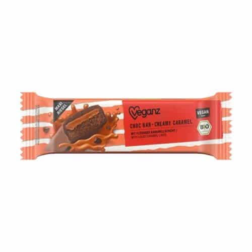 Veganz Choc Bar Creamy Caramel