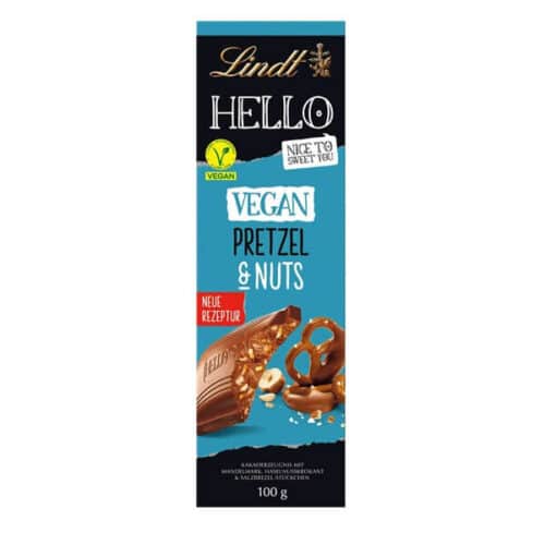 Lindt Hello Vegan Pretzel and Nuts