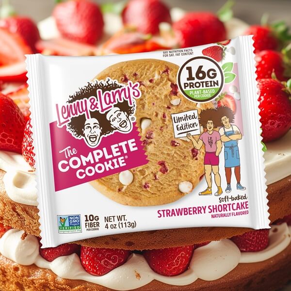 Lenny & Larry's The Complete Cookie Strawberry Shortcake