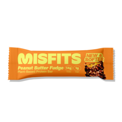 Misfits Peanut Butter Fudge Protein Bar