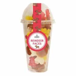 Bonds Reindeer Faces Candy Cup