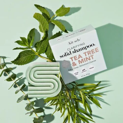 KITSCH Tea Tree and Mint Clarifying Shampoo Bar