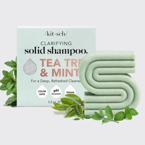 KITSCH Tea Tree and Mint Clarifying Shampoo Bar