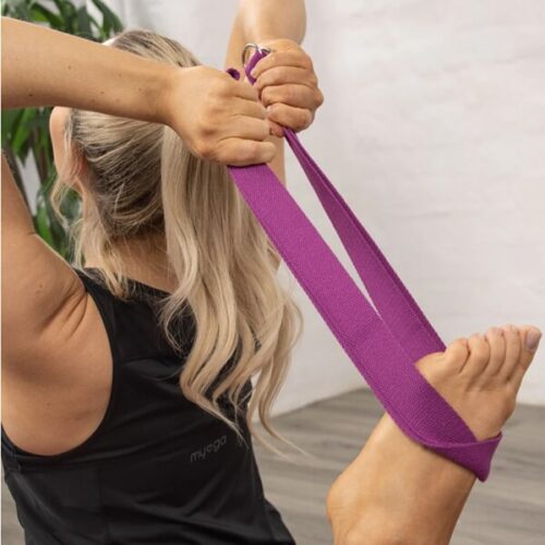 Myga 2 in 1 Yoga Belt and Sling Plum