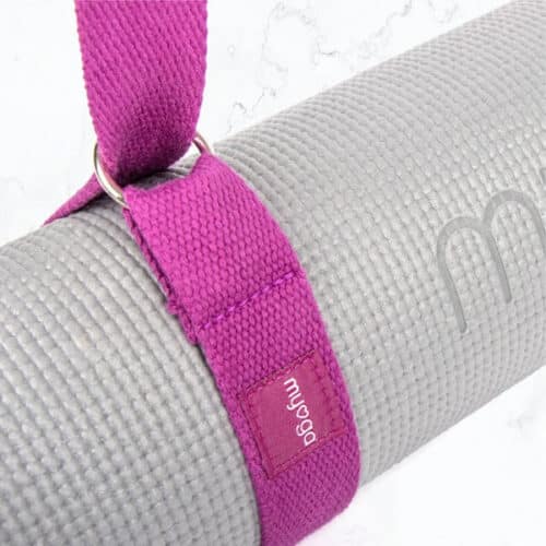 Myga 2 in 1 Yoga Belt and Sling Plum