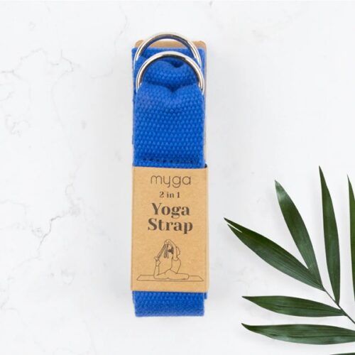 Myga 2 in 1 Yoga Belt and Sling Royal Blue