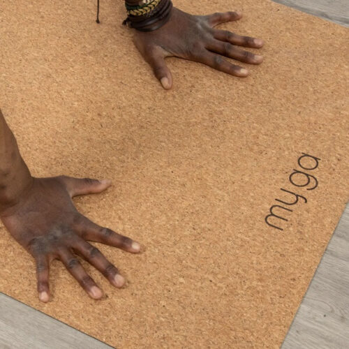 Myga Cork and Rubber Yoga Mat