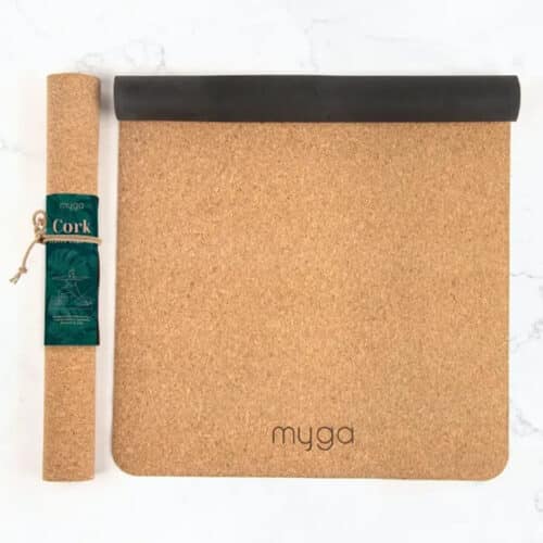 Myga Cork and Rubber Yoga Mat