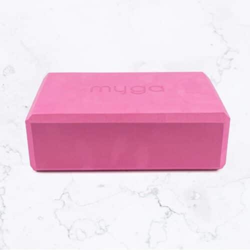 Myga Foam Yoga Block Plum