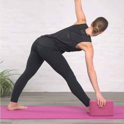 Myga Foam Yoga Block Plum