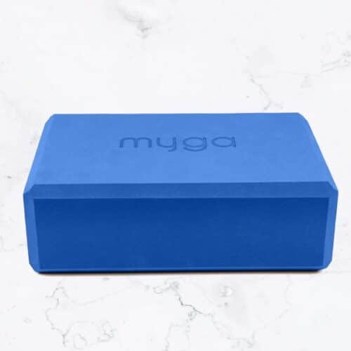 Myga Foam Yoga Block Royal Blue