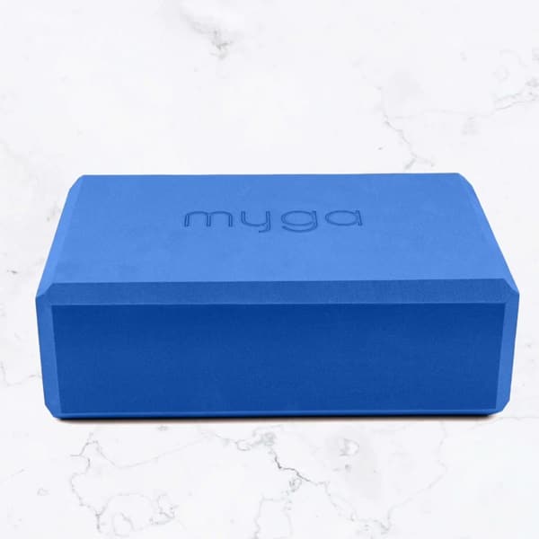 Myga Foam Yoga Block Royal Blue