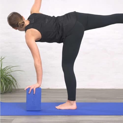 Myga Foam Yoga Block Royal Blue