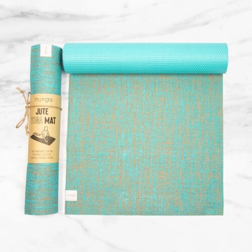 Myga Jute Mat Aqua