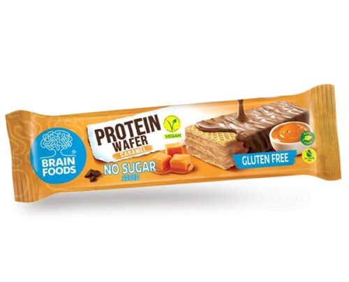 Brain Foods Protein Wafer Caramel