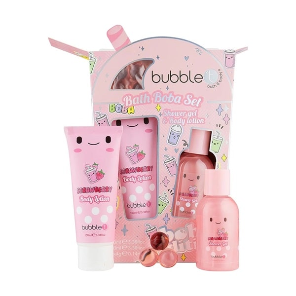 Bubble T Cosmetics Boba Bath and Body Gift Set