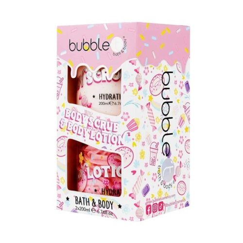 Bubble T Cosmetics Sweetea Body Scrub and Body Lotion Set