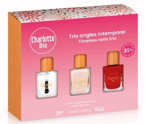 Charlotte Bio Nail Polish Trio Gift Set