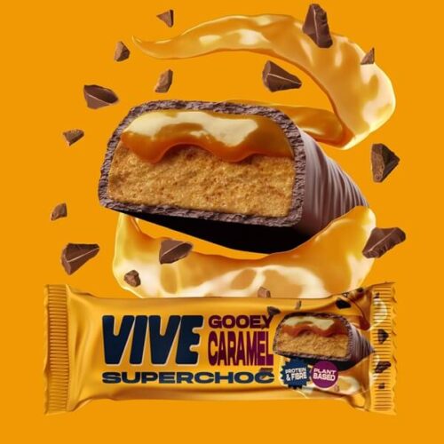 Vive Gooey Caramel Superchoc Bar