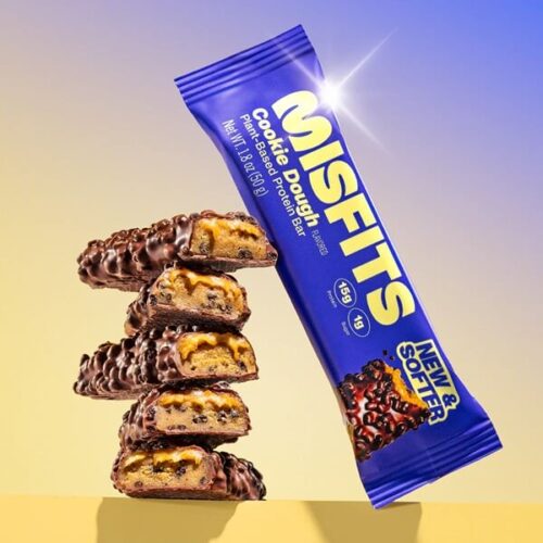 Misfits Cookie Dough Plantbased Protein Bar