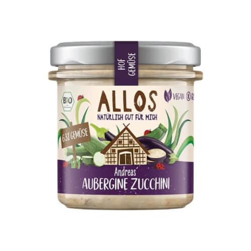 Allos Andreas Aubergine Zucchini Spread