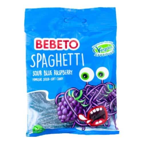 Bebeto Spaghetti Sour Blue Raspberry