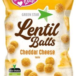 Green Star Lentil Balls Cheddar Cheese