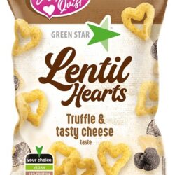 Green Star Lentil Hearts Truffle and Tasty Cheese