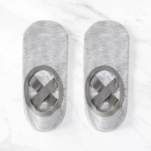 Myga Grey Gripped Yoga Socks