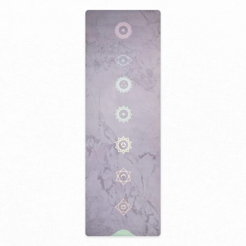 Myga Vegan Suede Yoga Mat Chakra