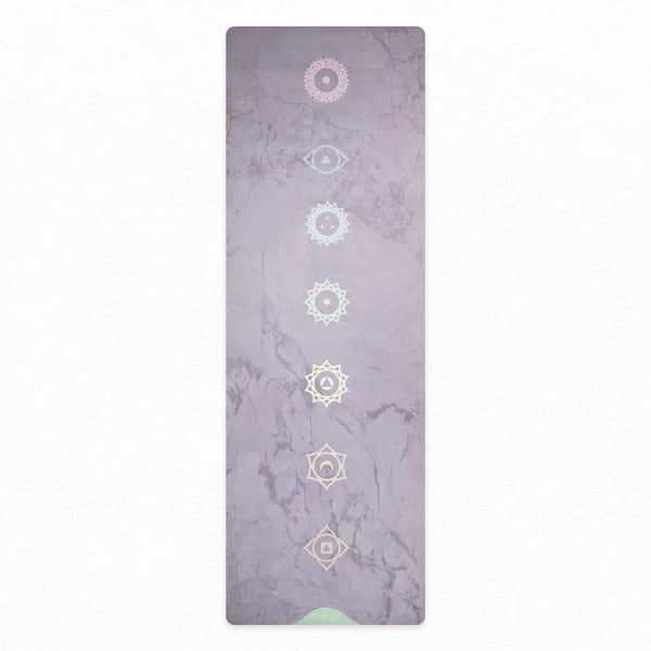 Myga Vegan Suede Yoga Mat Chakra