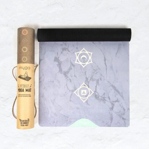 Myga Luxurious Vegan Suede Yoga Mat Chakra