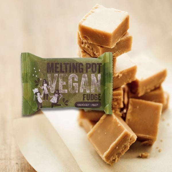 Melting Pot Vegan Vanilla Fudge