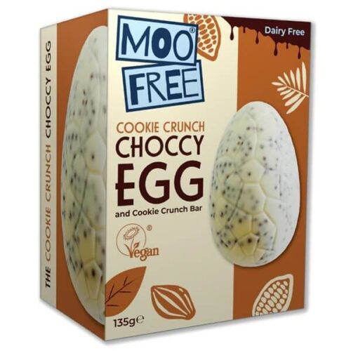 Moo Free Cookie Crunch Choccy Egg and Bar