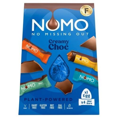 NOMO Creamy Choc Egg and Mini Bars