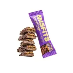 Misfits Caramel Fudge Protein Bar