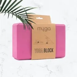 Myga Foam Yoga Block Plum