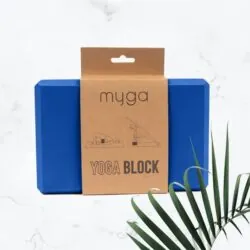 Myga Foam Yoga Block Royal Blue